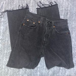 Levi Black Straight leg jeans